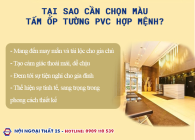 Cách Lựa Chọn Tấm Ốp Tường PVC Theo Màu Phong Thủy Gia Chủ