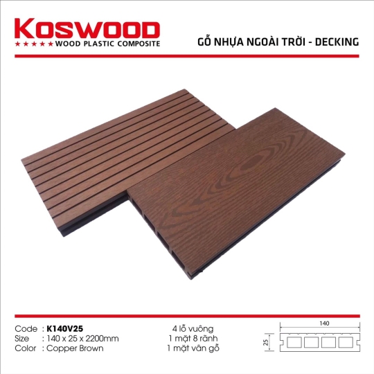 KOSWOOD K140V125 - COPPER BROW