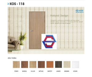 Cửa nhựa ABS  KOS-118