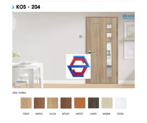 Cửa nhựa ABS  KOS-204