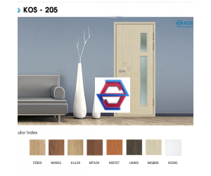 Cửa nhựa ABS KOS-205