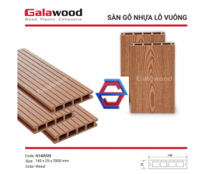  GALAWOOD - SÀN GỖ NHỰA lỗ vuông 
