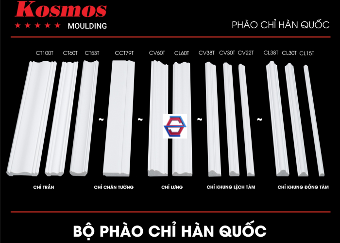 CHỈ KHUNG ĐỒNG TÂM CL15T